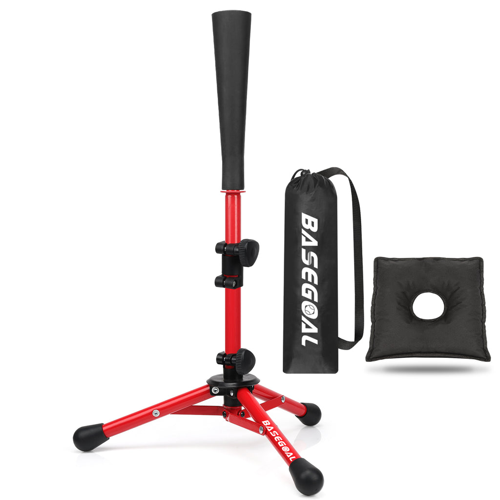 Adjustable Youth Batting Tee – Portable Tee for Kids & T-Ball | Free Sandbag Included