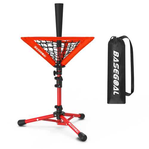 14.6" Portable Tee Ball Set for Kids – Adjustable Tee with Carry Bag & Caddy