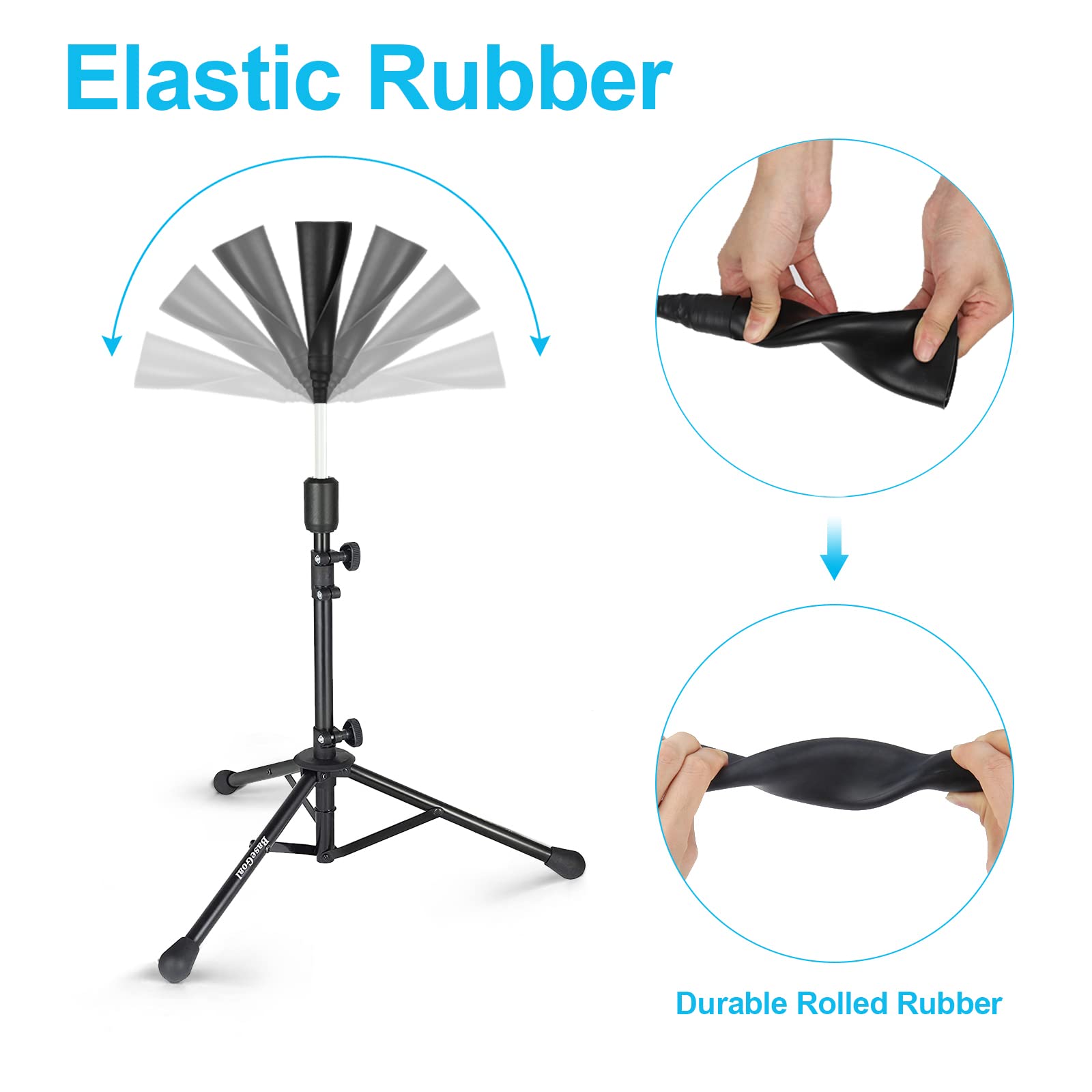New White Batting Tee Topper Replacement Basic Ball Rest Rubber Cup