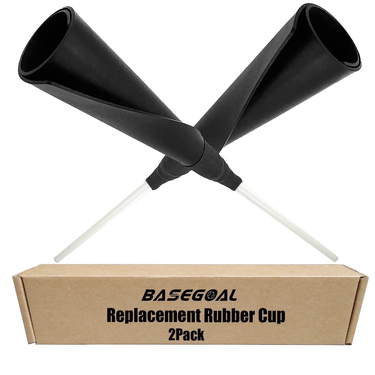 New White Batting Tee Topper Replacement Basic Ball Rest Rubber Cup
