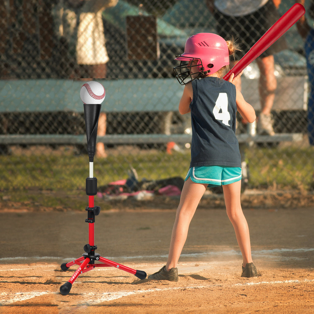 Portable Travel  Baseball & Softball Batting Tee for Kids