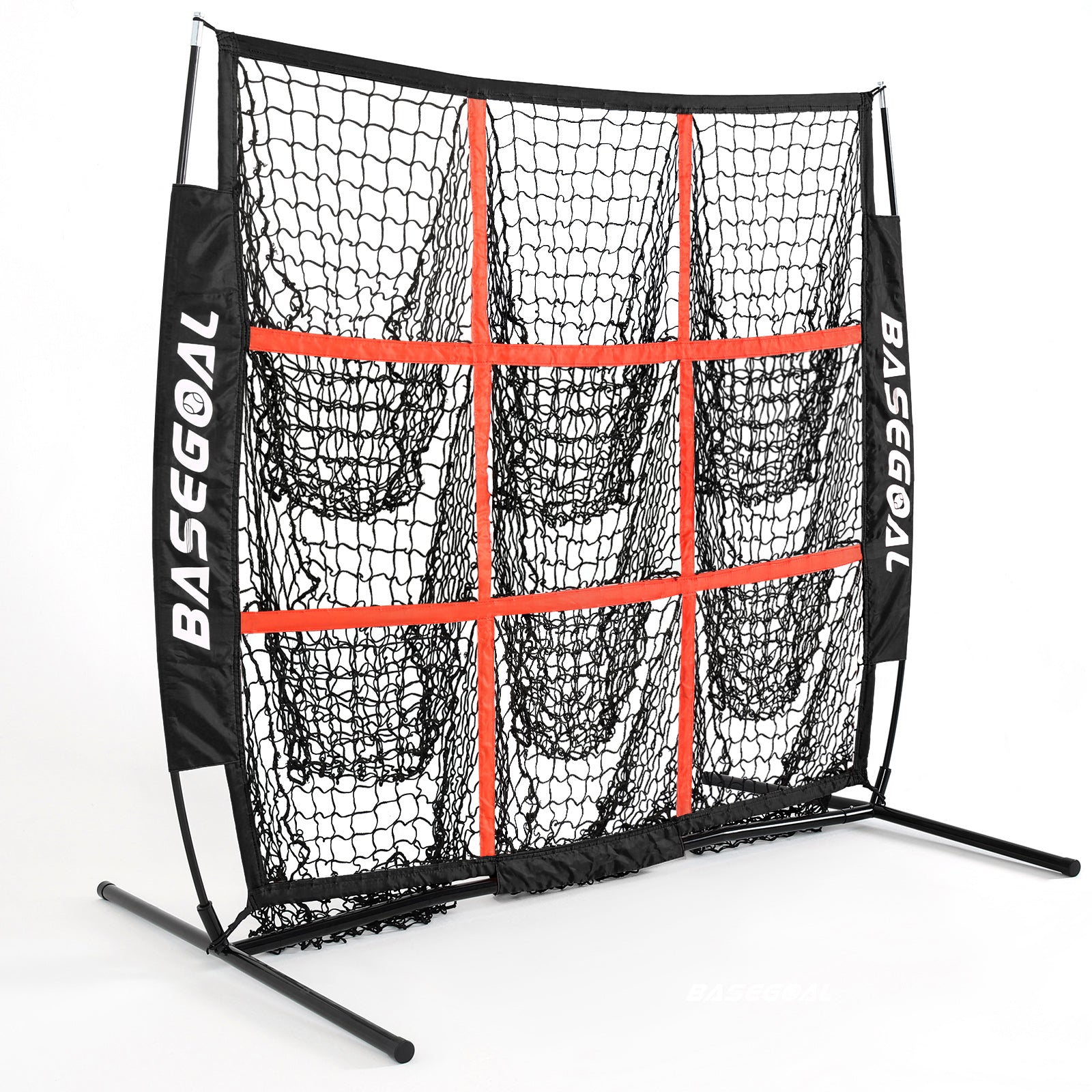 4'x4' Baseball Pitching Target Net with 9 Pockets
