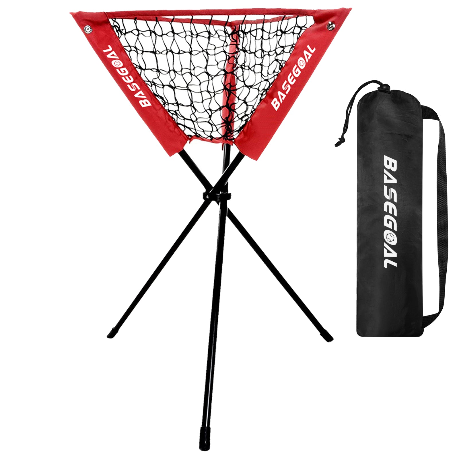 Ball Caddy – Portable Foldable Baseball & Softball Practice Basket