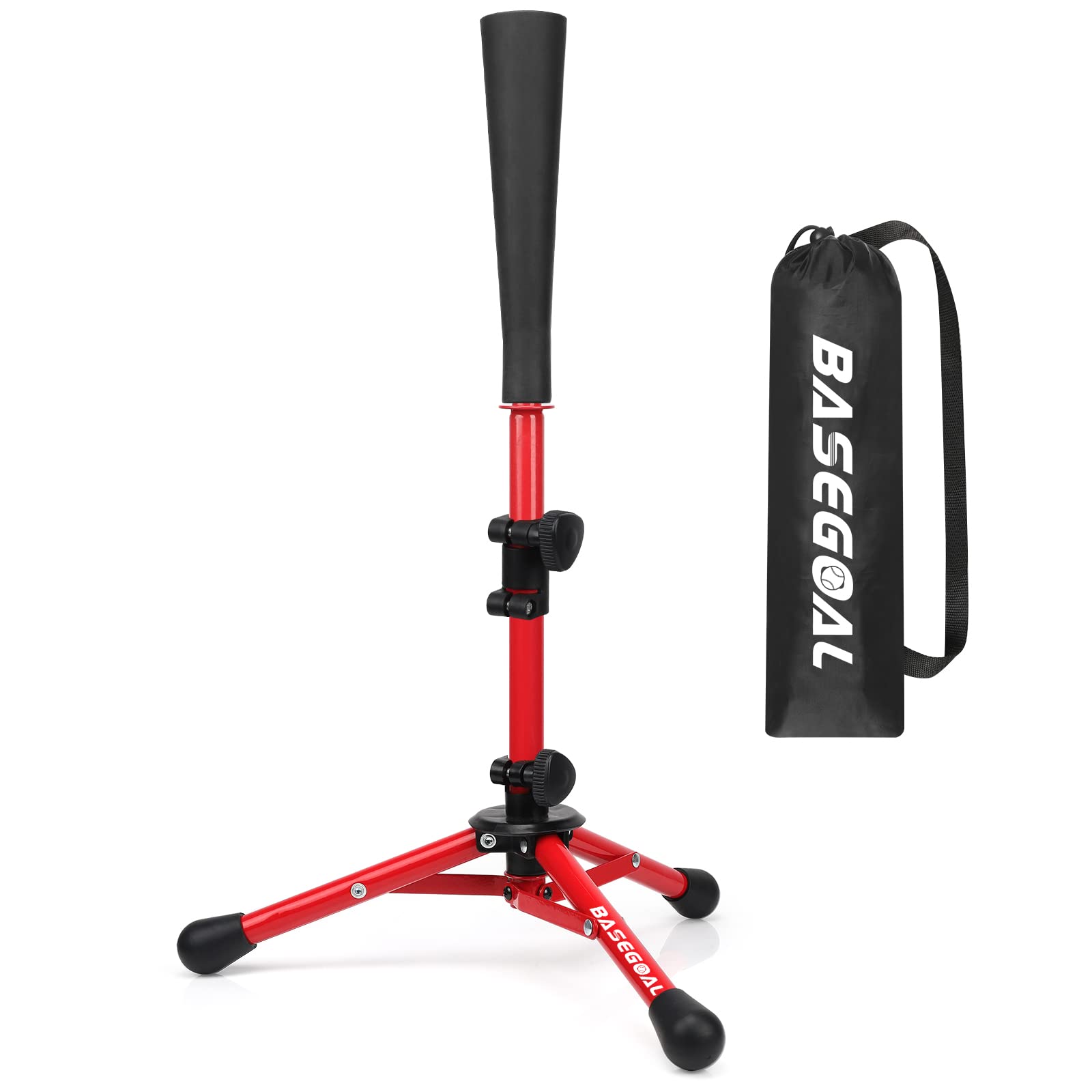 Kids Baseball Batting Tee – Adjustable Height Softball Tee for Youth & Tee Ball