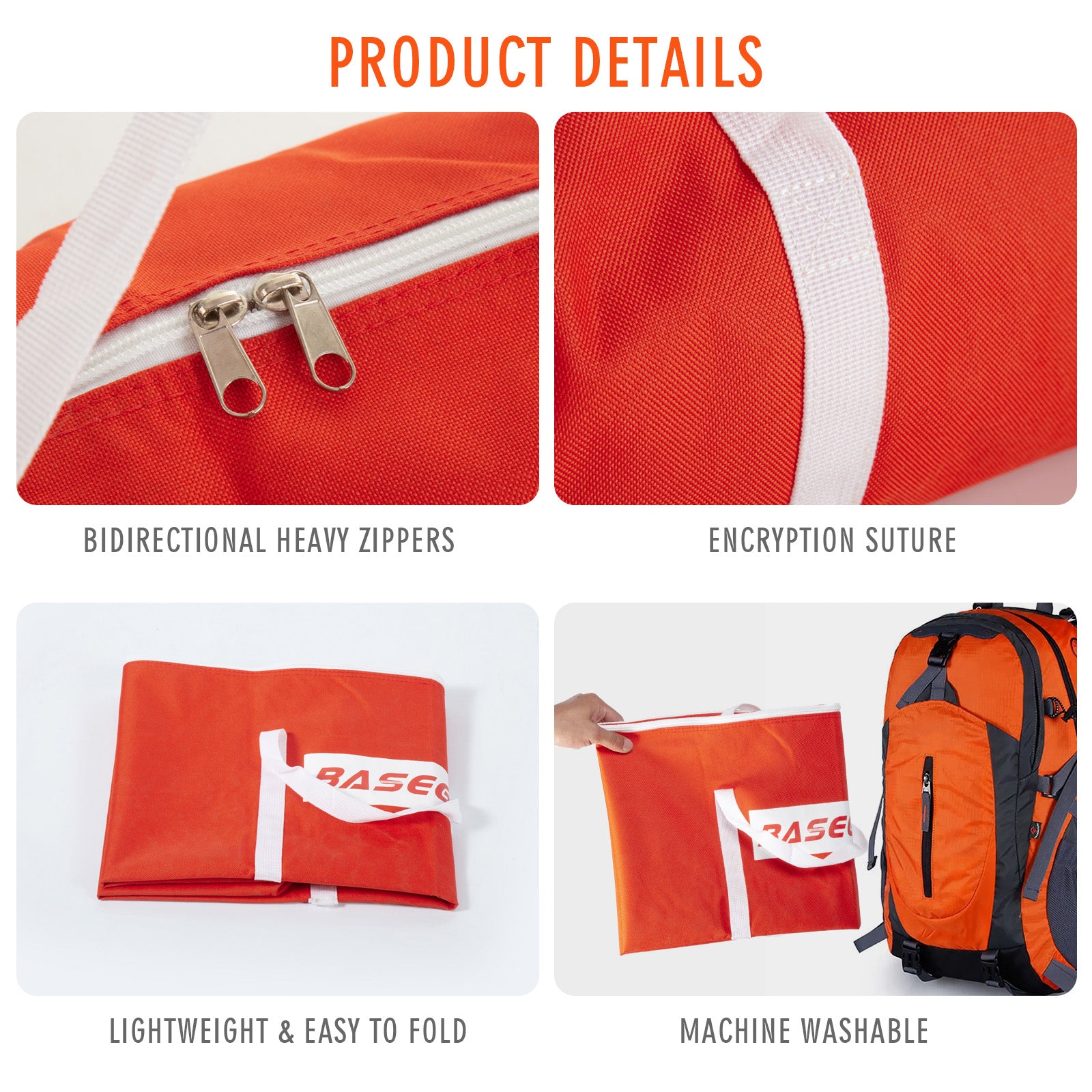 Baseball/Softball Net Bag – Waterproof, Durable, Fits 7x7 Nets